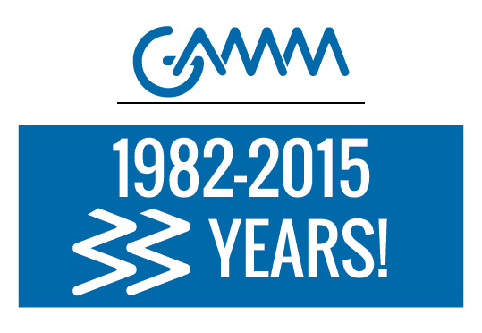 GAMM Compie 33 anni